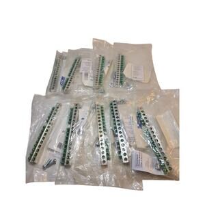 Lot Of 9 Eaton GBKP14 / 14-Terminal Ground Bar Kit, BRP & CHP Loadcenters
